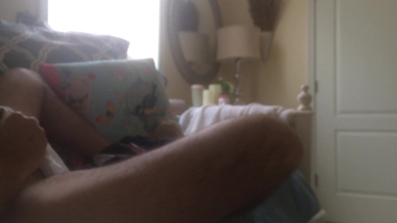 Shooting a load in her panties