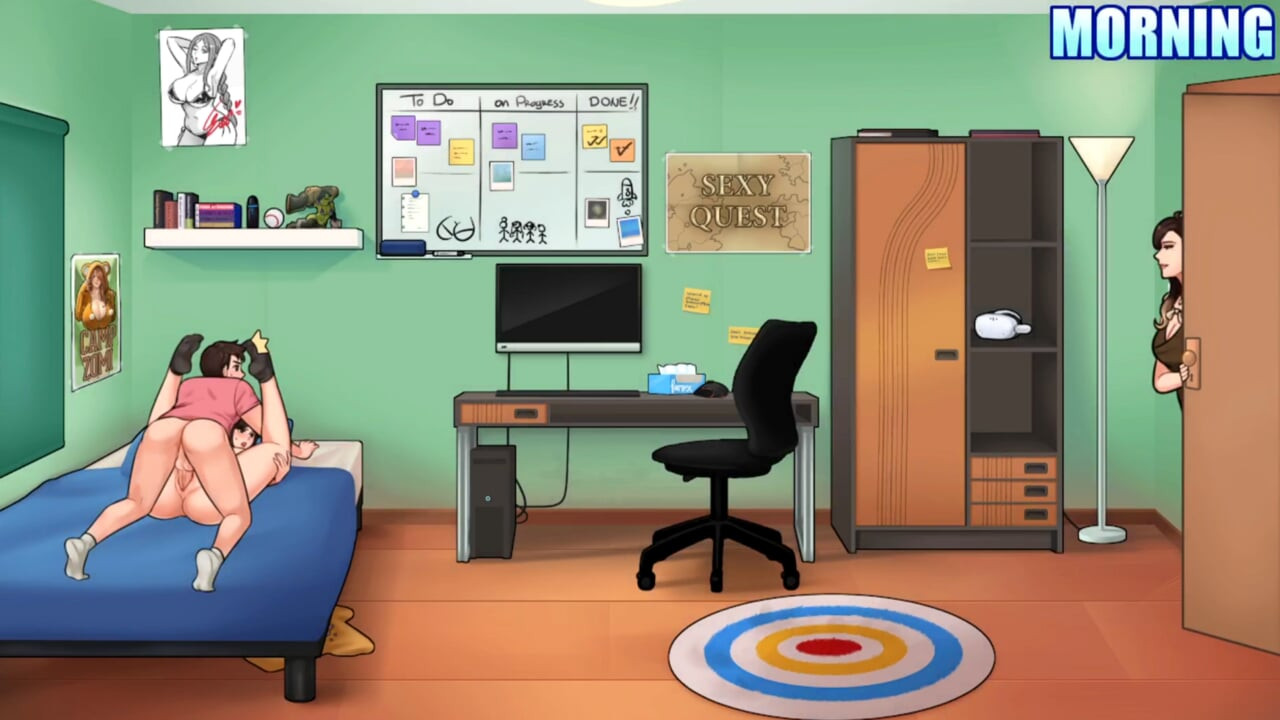 Tâches de maison n° 43 : ma belle-tante m’a surpris en train de baiser ma belle-mère