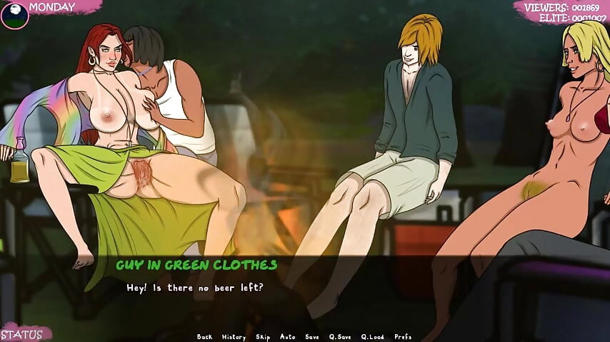 Lust Town - Gameplay - Roleplay - Beach Party Bukkake Facial