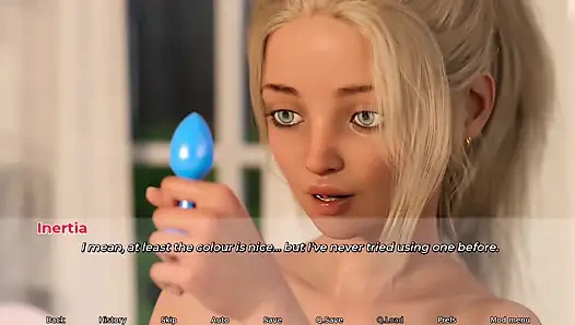 Inertia 1. Tenika & Inertia is taking a shower together.