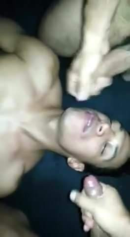 Sperm in the face (3)