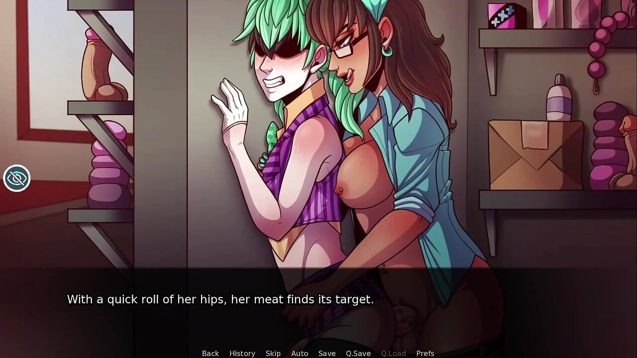 FutaDomWorld v0.9.6 Ep2 Big cock goth futa and gangbang