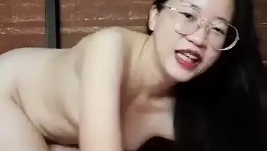 Cute Sexy Asian Horny Girl Show Ass and Pussy 21