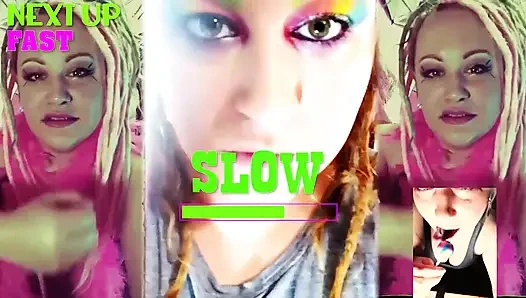 Setzen Sie blowjob-Porno auf einen zweiten Bildschirm und folgen Sie zusammen mit der Göttin Lana