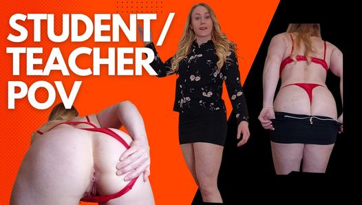 Ролевая игра студента-учителя в видео от первого лица