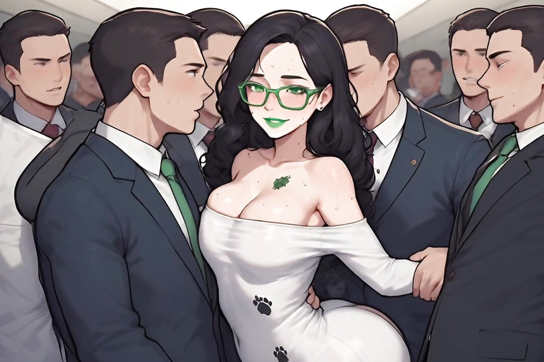 Bank office woman, Sandra Model SonhoIdeIA, Hentai, Artificial Intelligence, Big Penis