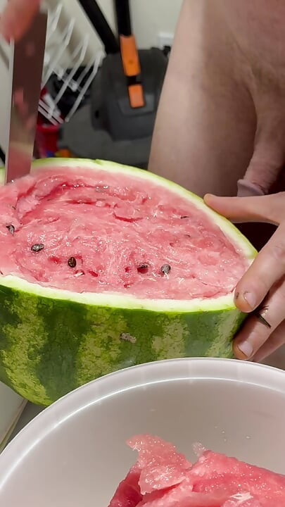Kako pripremiti lubenicu: priče iz stila kupke