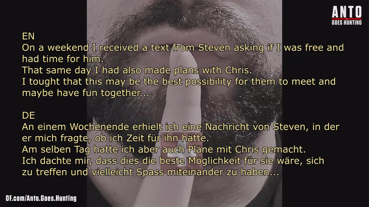 克里斯和史蒂文的首次3P当晚他们认识了对方