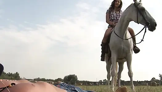 Farm Girl Fantasies Unleashed in the Pasture
