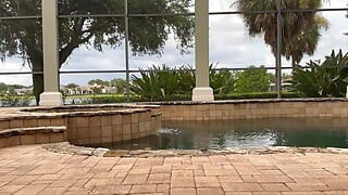 Just had to do a quick dip in the pool