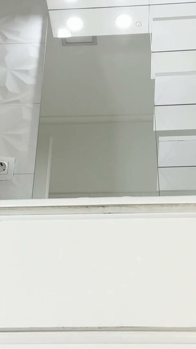 Petite Redhead Tight Pussy Hot & Sexy Amateur Girlfriend in the Bathroom does Make up with a Skirt | Clip 1