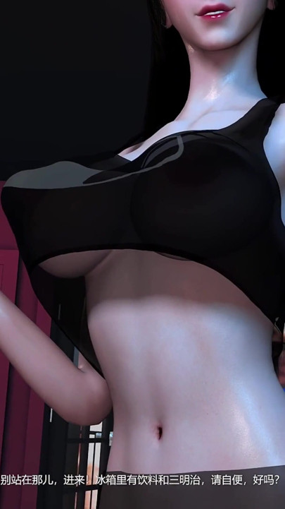 3D Super Sexy Yoga Teacher Teasing the Young Big Cock to Fuck Her Pussy