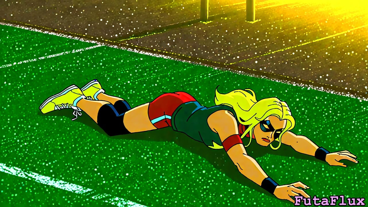 Futanari Carol Danvers - Masturbating, Cumshots, Selfsucking and more!