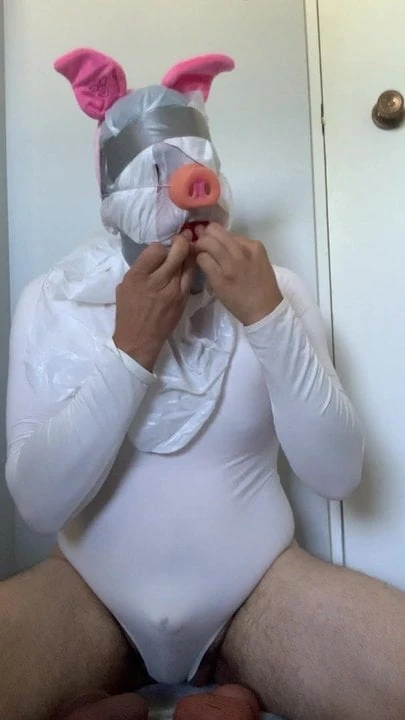 White pig accepting the BNWO