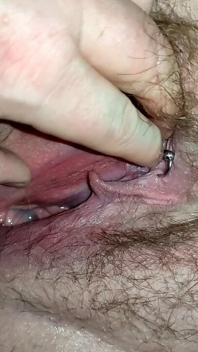 Dripping wet fanny being fingered