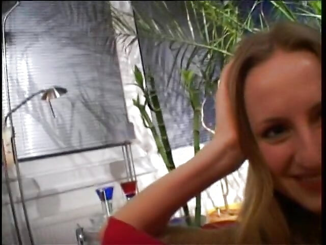 Lovely teen with sexy body sucks and rides hard cock