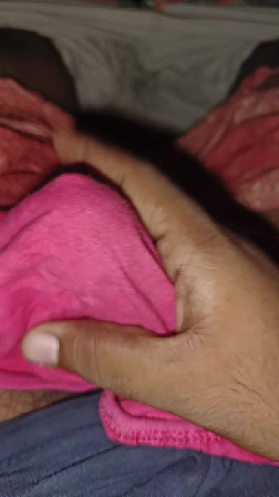 Faping on sis panty