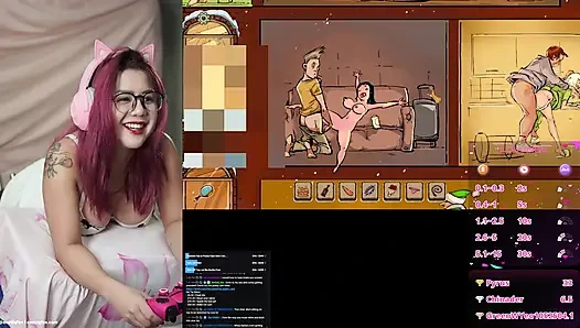 MY FANS SPANK AND FUCK MY ASS WHILE I PLAY A BOOTY GAME ON STREAM
