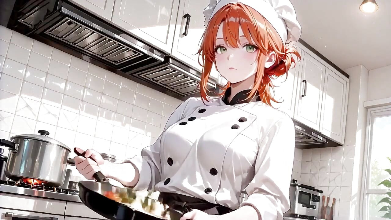 From Kitchen Heat to Bedroom Laziness: the Naked Seduction of Red & Orange Hairs.