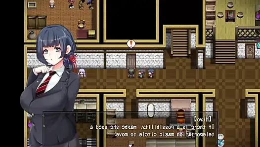 Amelie falls over and over again An endless week in Magic Academy hentai game ntr dildo big ass cam girl fuck hard creampie