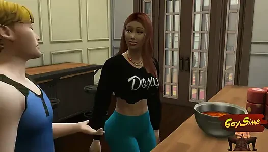 Feminization & Husband Becomes BBC's Whore