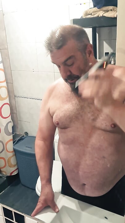 Before the Fight - Silver Stepdaddy Boxer POV