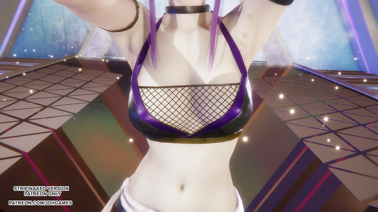 MMD - BlackPink - JUMP - Akali Sexy Kpop Dance League of Legends Hentai Uncensored 4K 60FPS