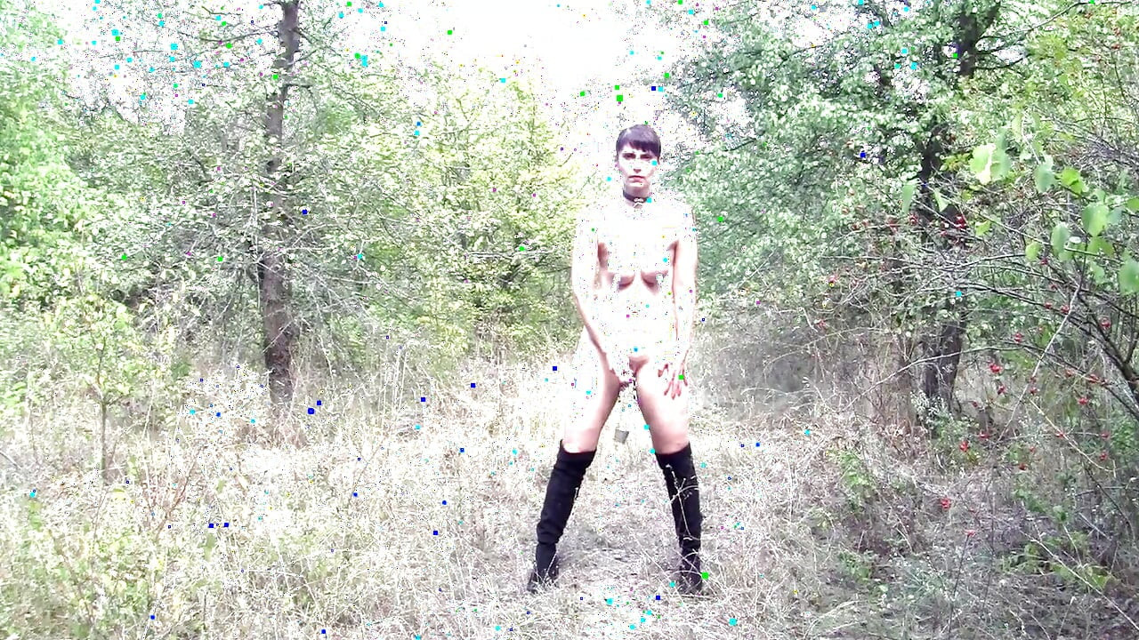 Köle tih çıplak yürümek için cezalandırılıyor