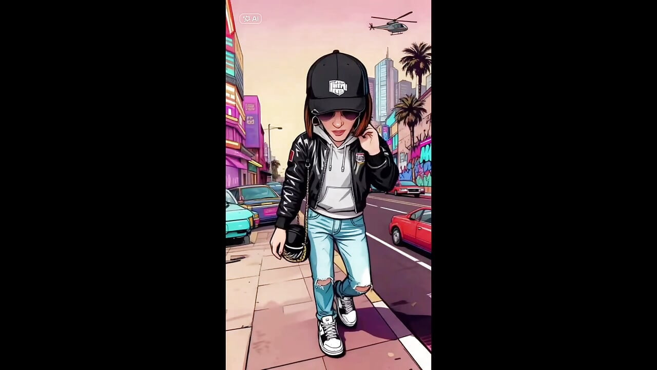 Gtavanessabitchx the Beautiful Little Whore of the Neighborhood. She Loves Licking the Guys' Cock. Sperm Discharge