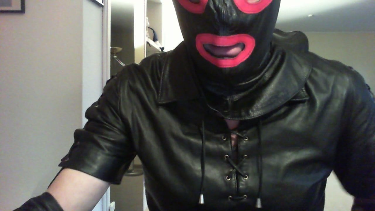 Me again in full leather
