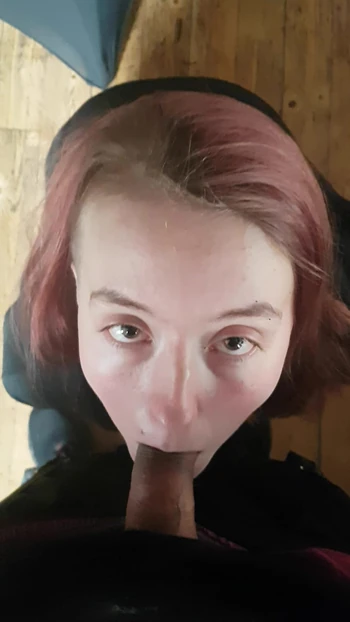 Sucking daddy's dick