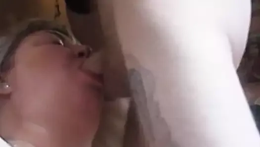 tied to the closet, fucked in the mouth and getting cum #4