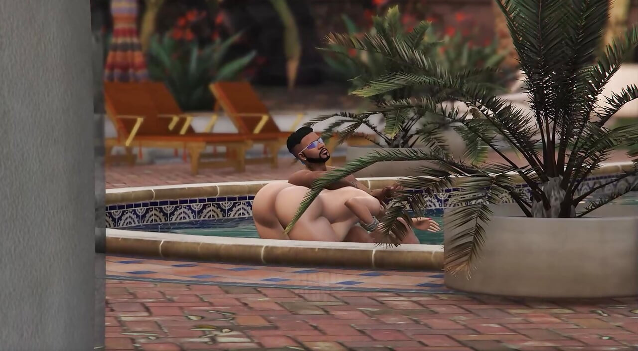 GTA 5 Franklin e Amanda Completo 35 min Filme na Casa de Michael