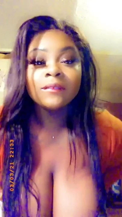 Gorgeous ebony with awesome breasts