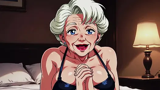 Ai Granny Deep Cleavage Tease Close Ups