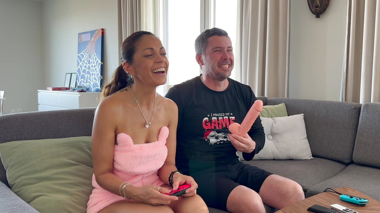 Perfect Wife: I Get to Fuck Her Ass if I Win Against Her Playing Video Games