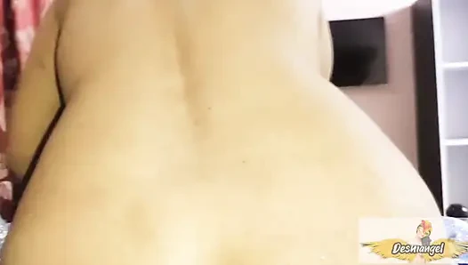 Indian girl riding big cock and deepthort blowjob