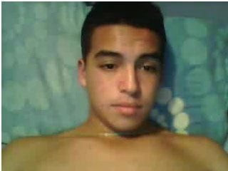 Straight guys feet on webcam #595