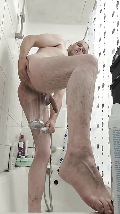 Shower Posing