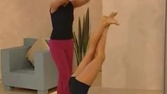 Geri Halliwell (Ginger Spice) Yoga