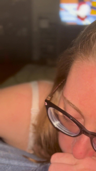 Amateur Wife Gives Sensual Blowjob with Titjob Cum | Clip 1