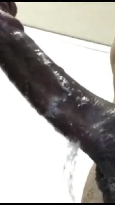 Taking His Big Black Cock Deep Im My Mouth Swallowing His Cum