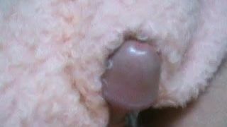 Masturbación de piel de mohair