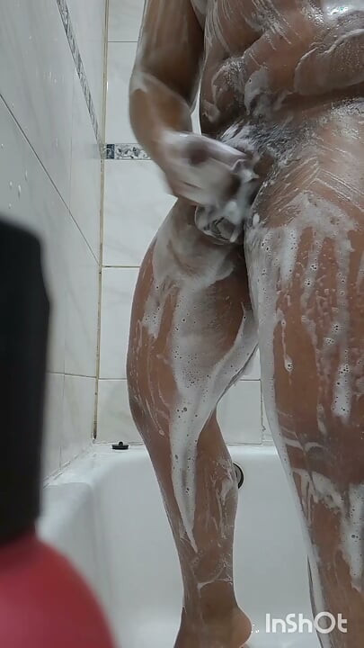 Showing myself in the shower
