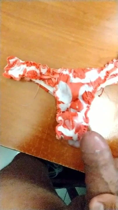 cum in tiny thong