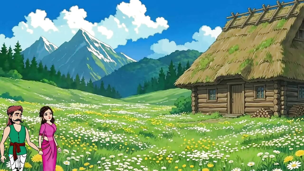 Both Anjali and Coconut Wala have sex with big cocks in their bedroom.