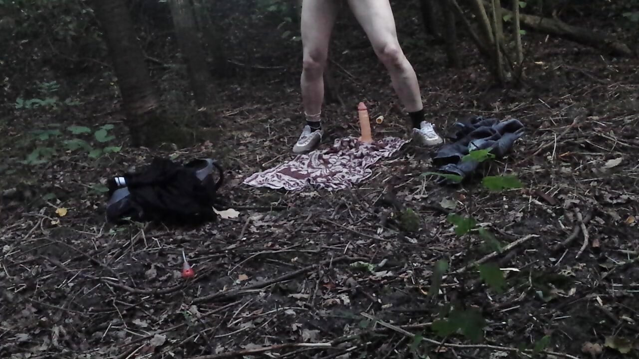 Grote rubber lul in mn kont