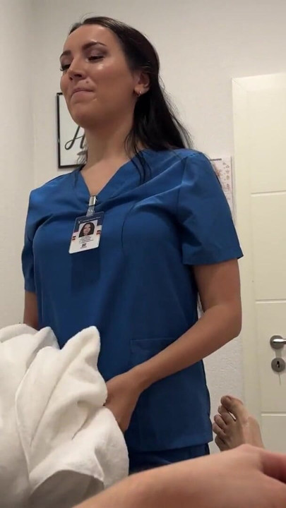 My Stepmom The Masseuse Fixed My Knees - With Her Mouth | Clip 1