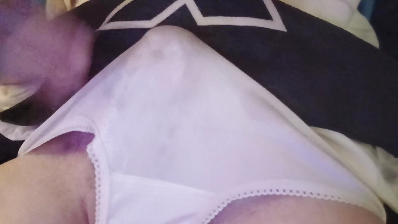 Playing in my friends mom's panties only