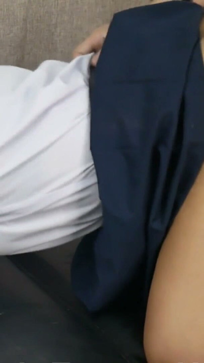 Fuck Thai wife in student dress blowjob bareback doggy tight pussy creampie | Clip 2